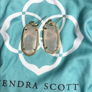 Kendra Scott Rose Quartz Elle earrings